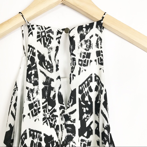 EVERLY Aztec Tribal Abstract Trapeze Dress Small - Picture 7 of 7